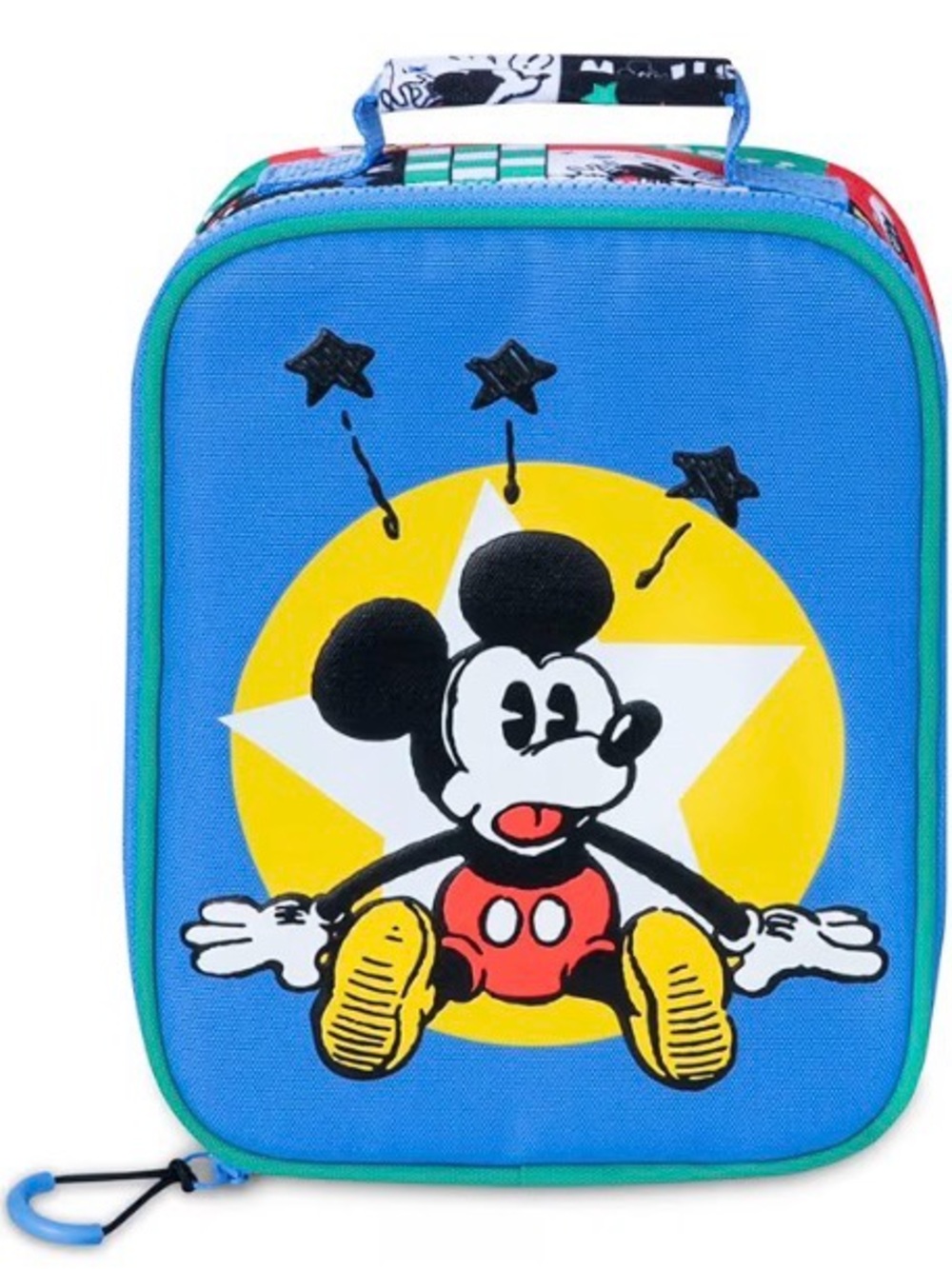 Disney Store Official Mickey Mouse Kids School Lunch Box, Reusable
